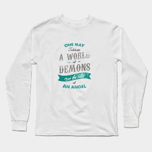 A WORL OF DEMONS Long Sleeve T-Shirt